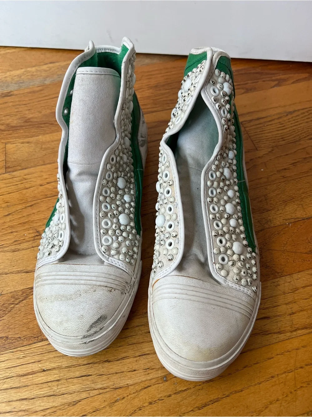 Custom-studded PF Flyers sneakers